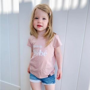 Modern Bebe Dusty Rose T-Shirt
